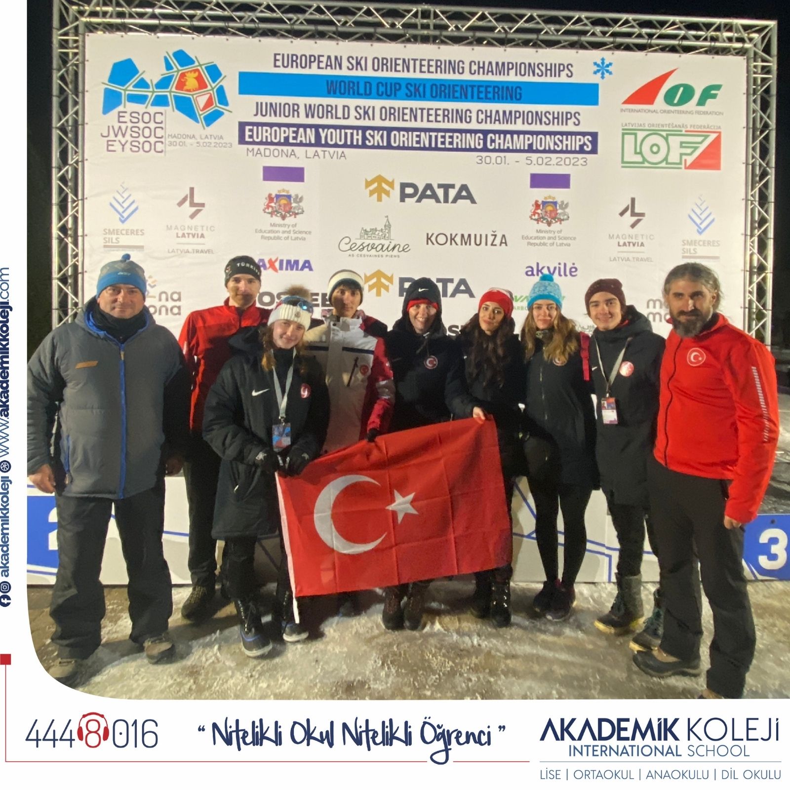 Akademik Koleji Öğrencisi Yaşar Eren Demir Letonya'da Düzenlenen Kayakla Oryantiring Şampiyonası'nda Ülkemizi Temsil Edecek