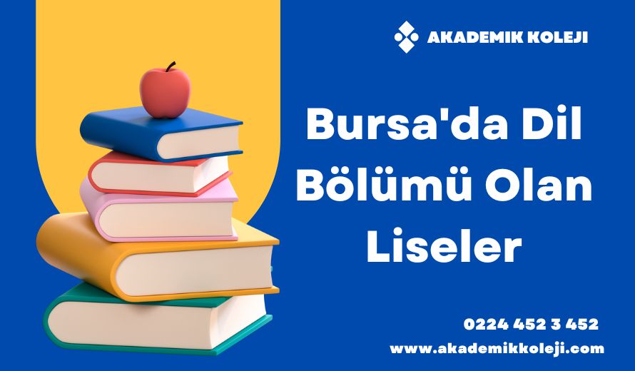 Bursa'da Dil Bölümü Olan Özel Liseler