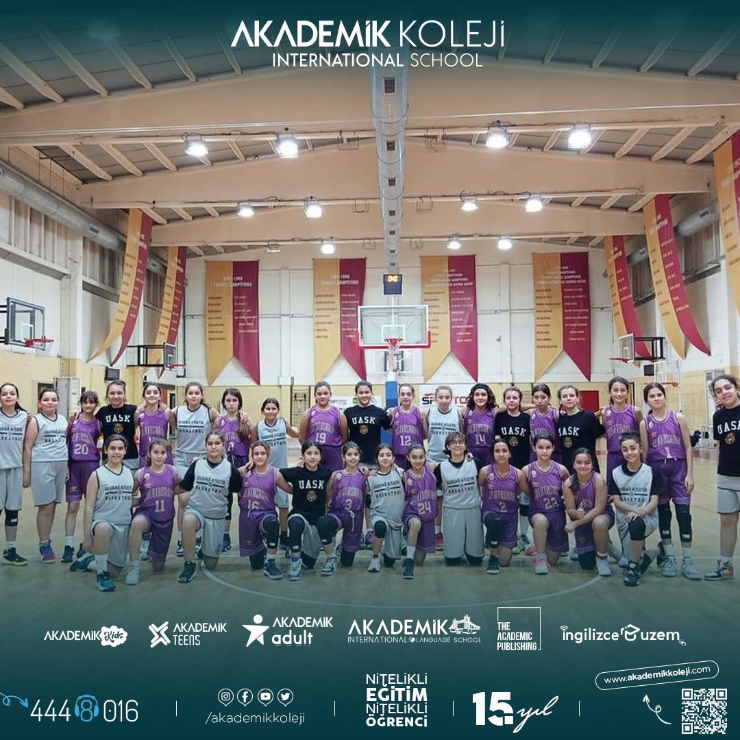 Akademik Koleji International School U12 Minik Kız Basketbol Takımı, Galatasaray'ı Muhteşem Performansla Mağlup Etti