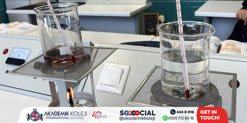 Fen Bilimleri Dersinde Kaynama Noktası Deneyi