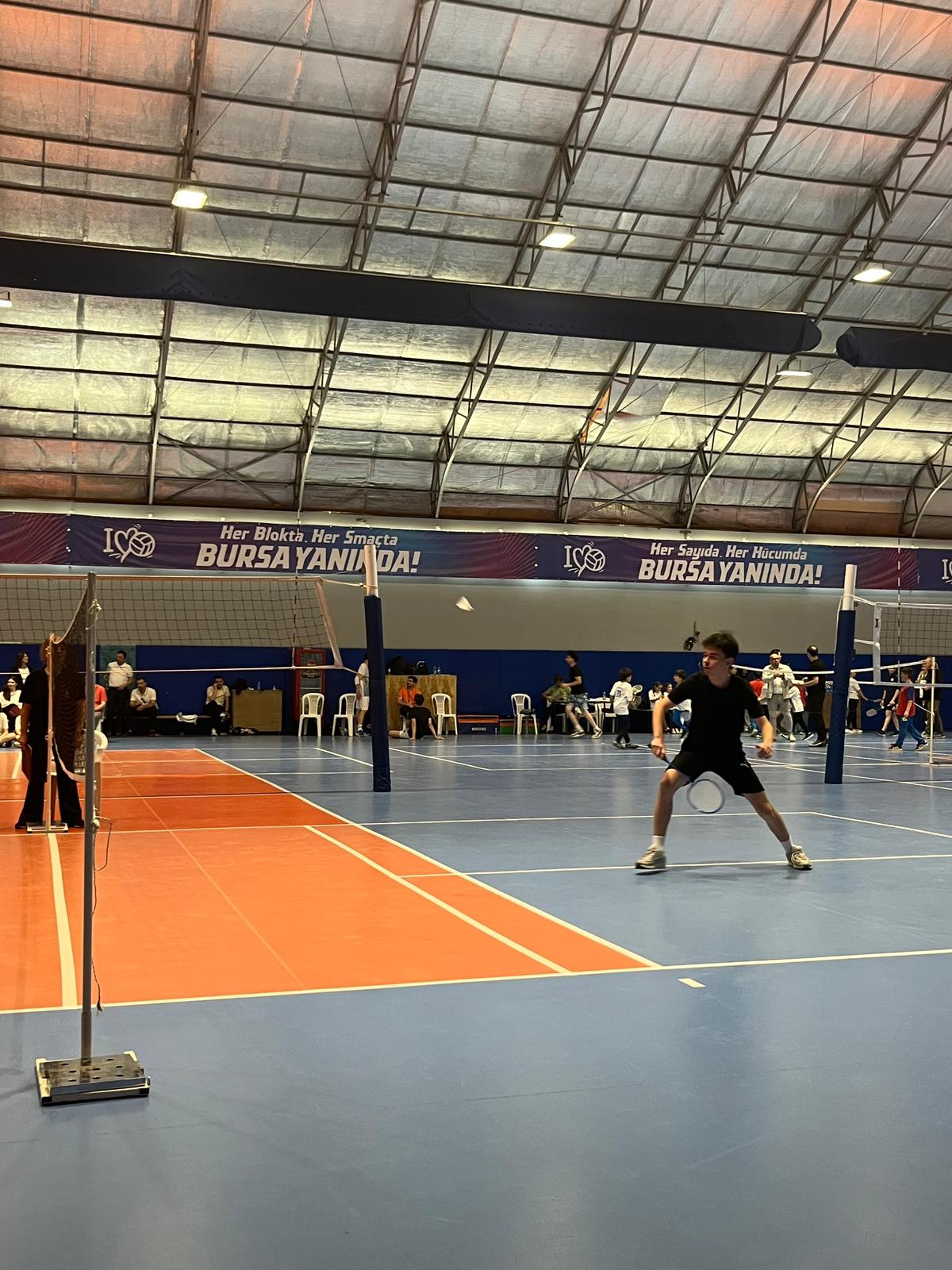 2026 Nilüfer Spor Şenlikleri Badminton Gençler Kategorisinde Öğrencilerimiz