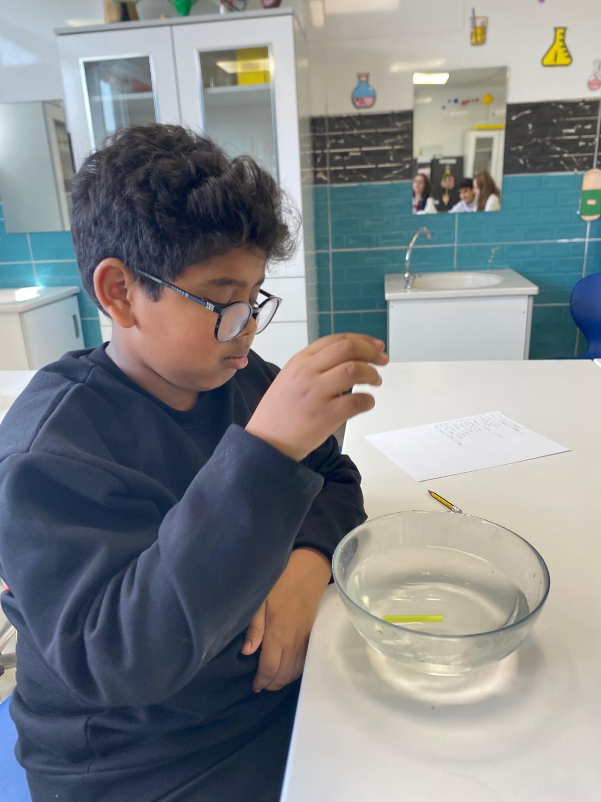 6. Sınıf Öğrencileriyle Yoğunluk Kulesi Etkinliği