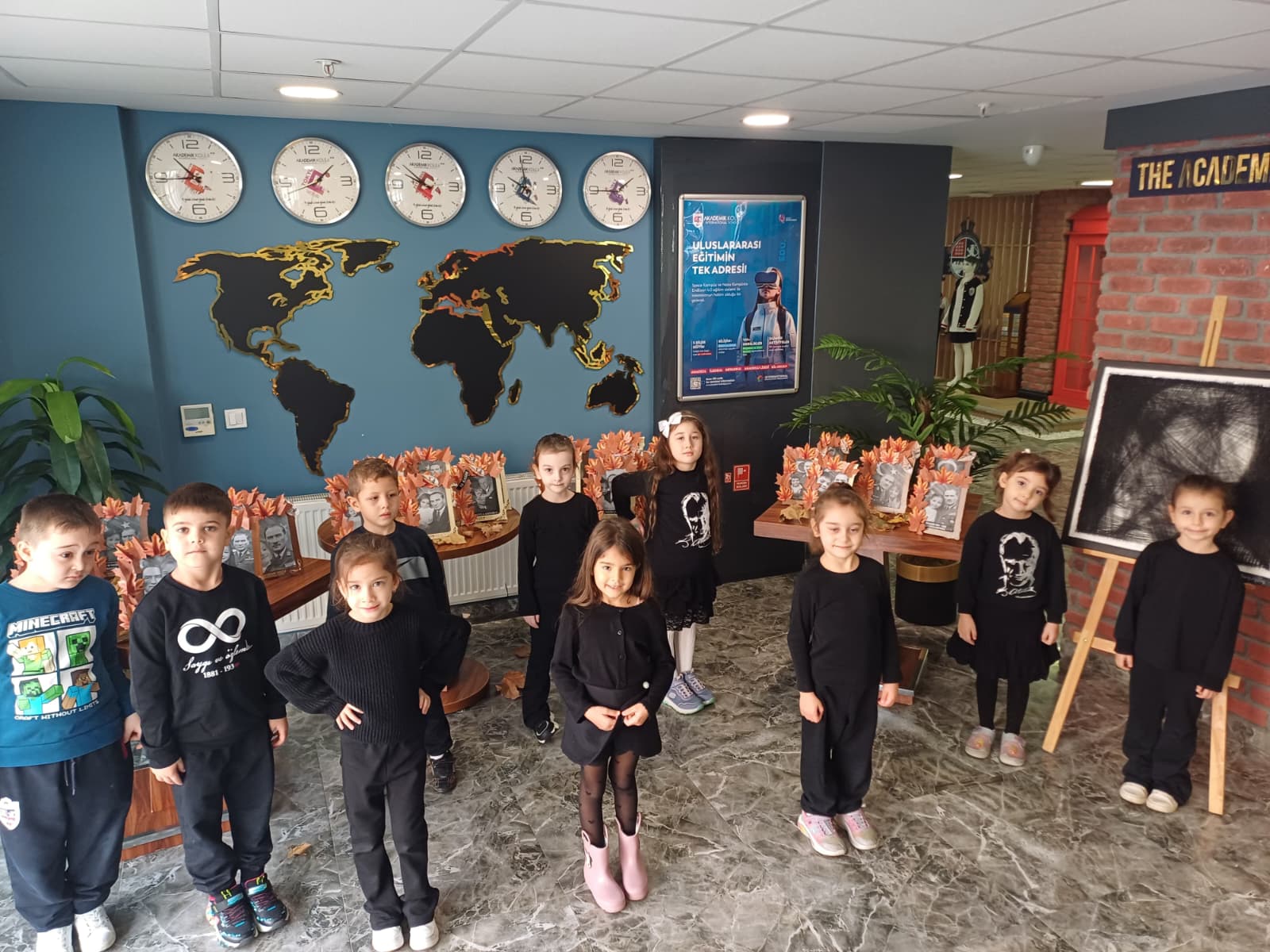 Akademik Kids Anaokulu: 10 Kasım P4C ile Atatürk’ü Anma