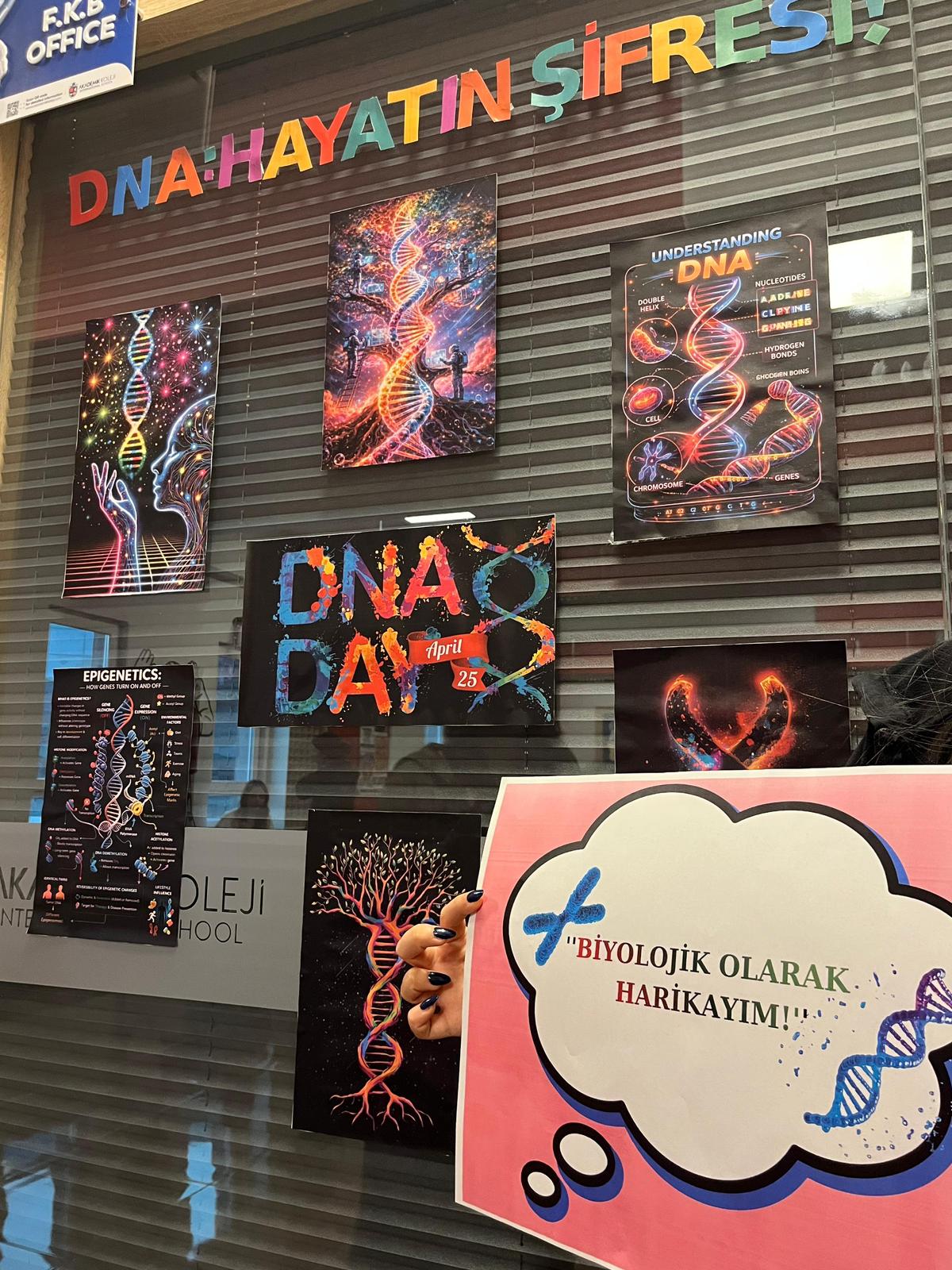 Hayatın Yapı Taşlarını Yakından Tanıdık: DNA Günü Etkinliği