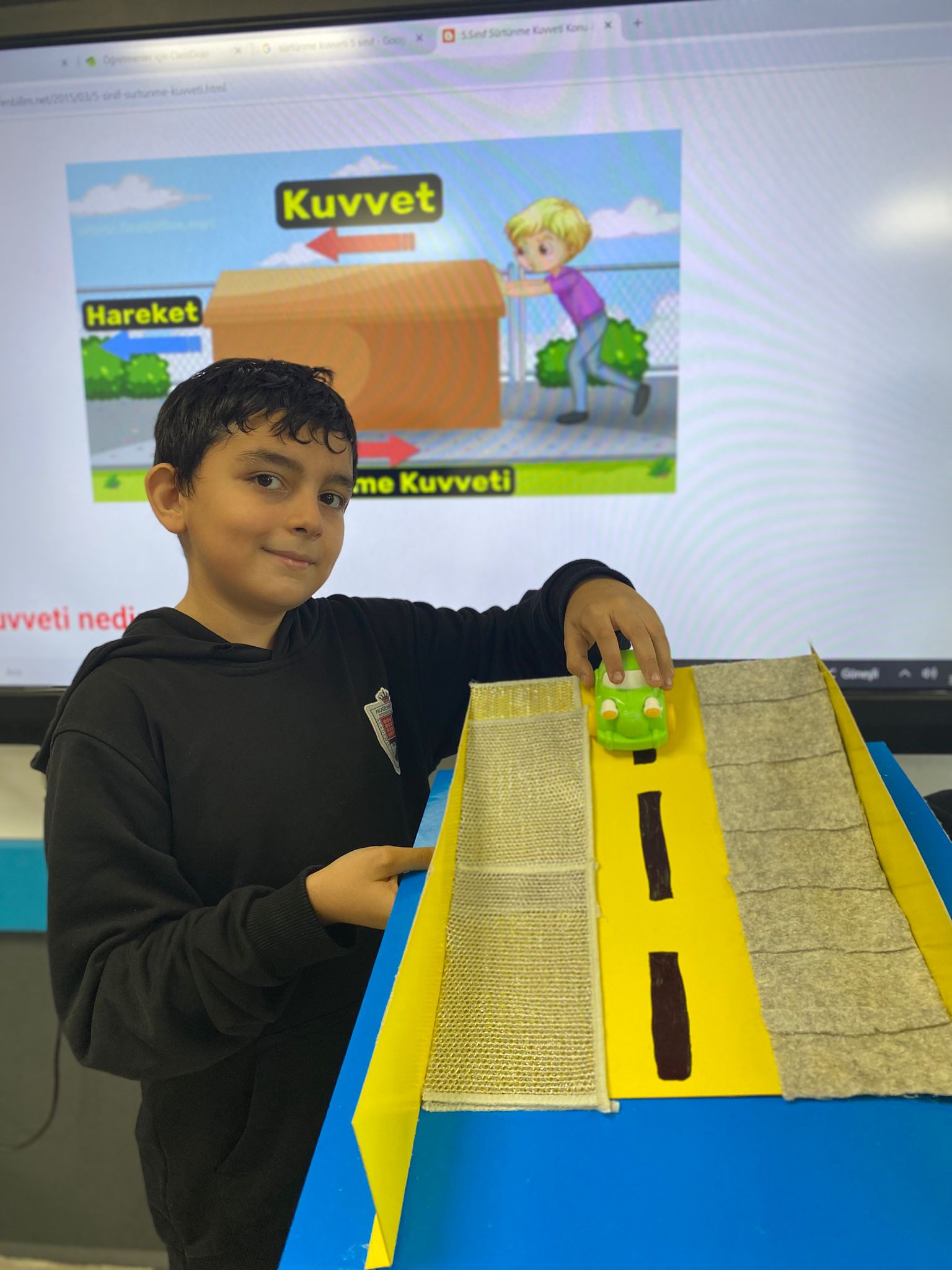 Ortaokul 5. Sınıf Sürtünme Kuvveti: Uygulamalı Deneyler