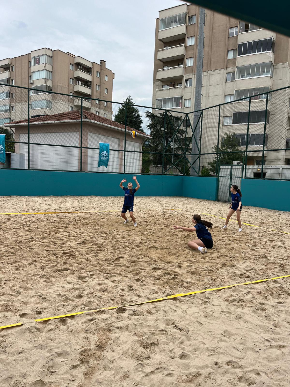 Yıldız Kızlar Plaj Voleybolu'nda