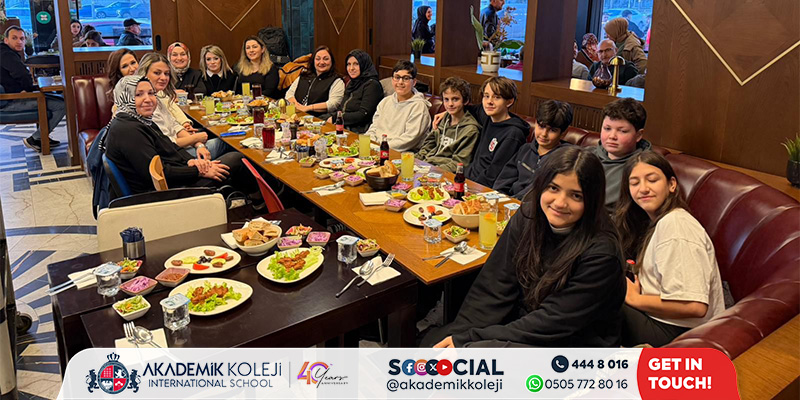 7. Sınıf Öğrencilerimiz ve Değerli Aileleriyle İftar Buluşması