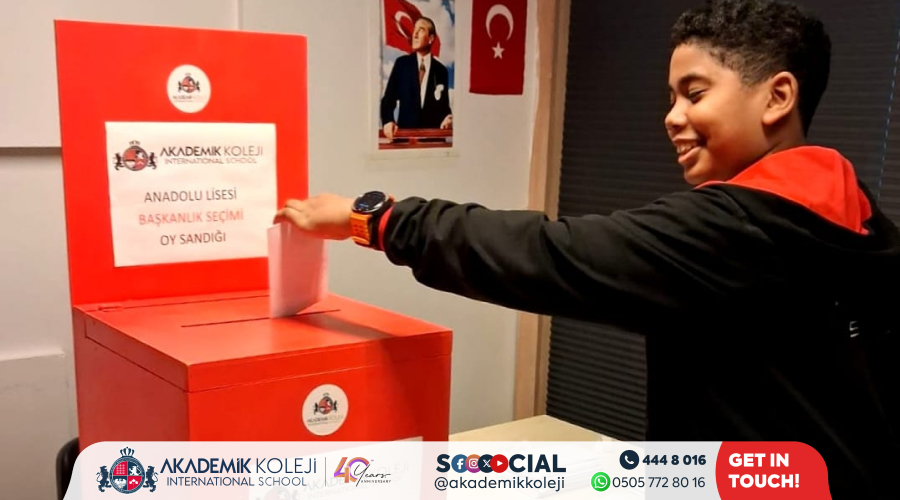 Anadolu Lisesi’nde Öğrenci Başkanlığı Seçimi