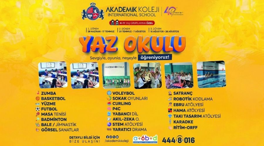 Bursa Yaz Okulu İçin Geri Sayım Başladı!