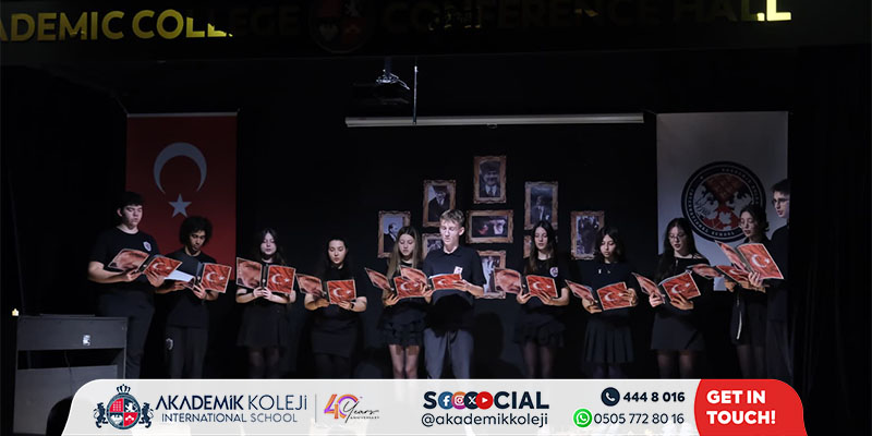 Lise Öğrencilerimizden 10 Kasım Atatürk'ü Anma Haftası Etkinlikleri