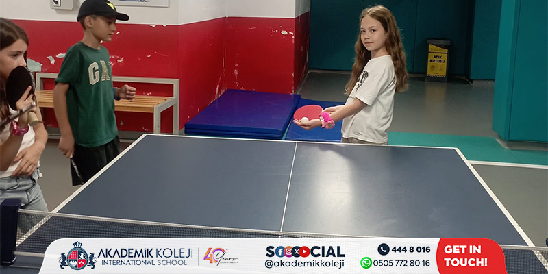 Masa Tenisi ile Koordinasyon ve Özgüven | Yaz Okulu 2026