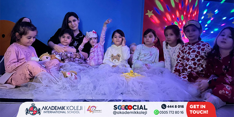 Öğrencilerimizle Neşeli Pijama Partisi Etkinliği