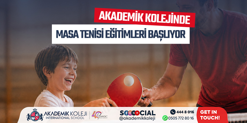 Profesyonel Masa Tenisi Eğitimleri Başlıyor