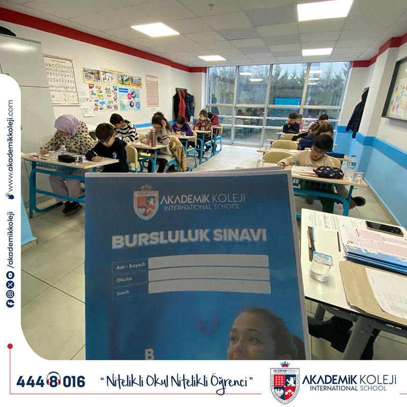 2025-2026 Eğitim Yılı 4 Ocak Bursluluk Sınavı Başarıyla Gerçekleştirildi