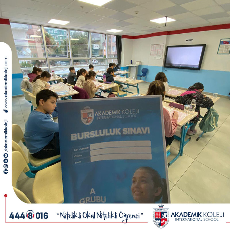 2025-2026 Eğitim Yılı 4 Ocak Bursluluk Sınavı Başarıyla Gerçekleştirildi