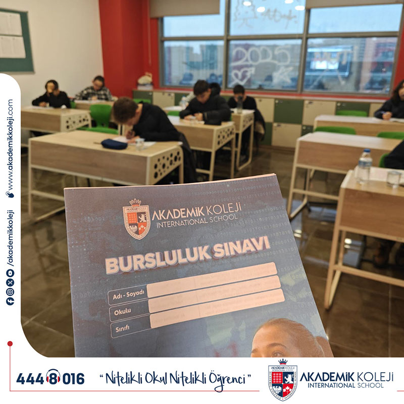 2025-2026 Eğitim Yılı 4 Ocak Bursluluk Sınavı Başarıyla Gerçekleştirildi