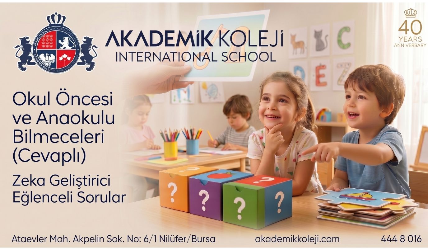 Okul Öncesi ve Anaokulu Bilmeceleri (Cevaplı) | Zeka Geliştirici Eğlenceli Sorular