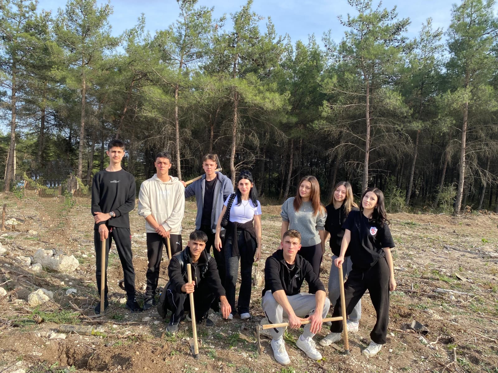 Uludağ Üniversitesi'nde Yeşil Vatan Seferberliği Fidan Dikme Etkinliği