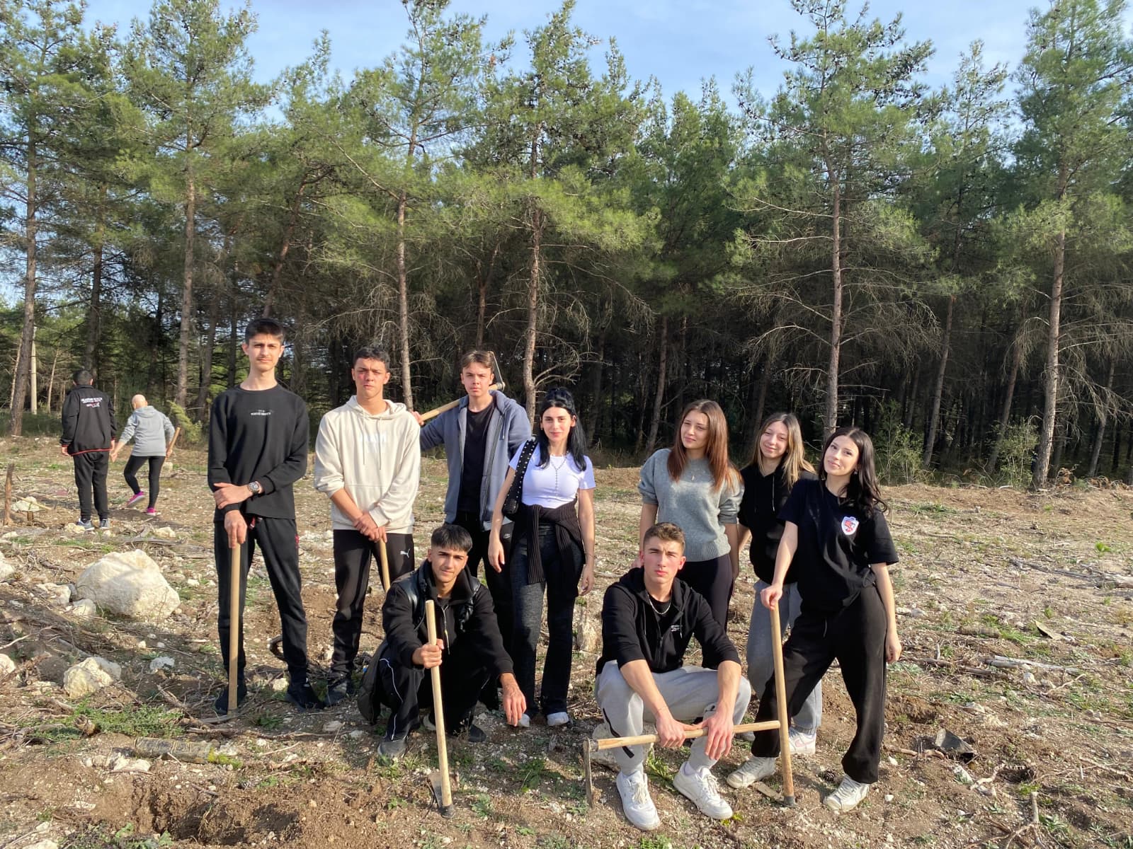 Uludağ Üniversitesi'nde Yeşil Vatan Seferberliği Fidan Dikme Etkinliği