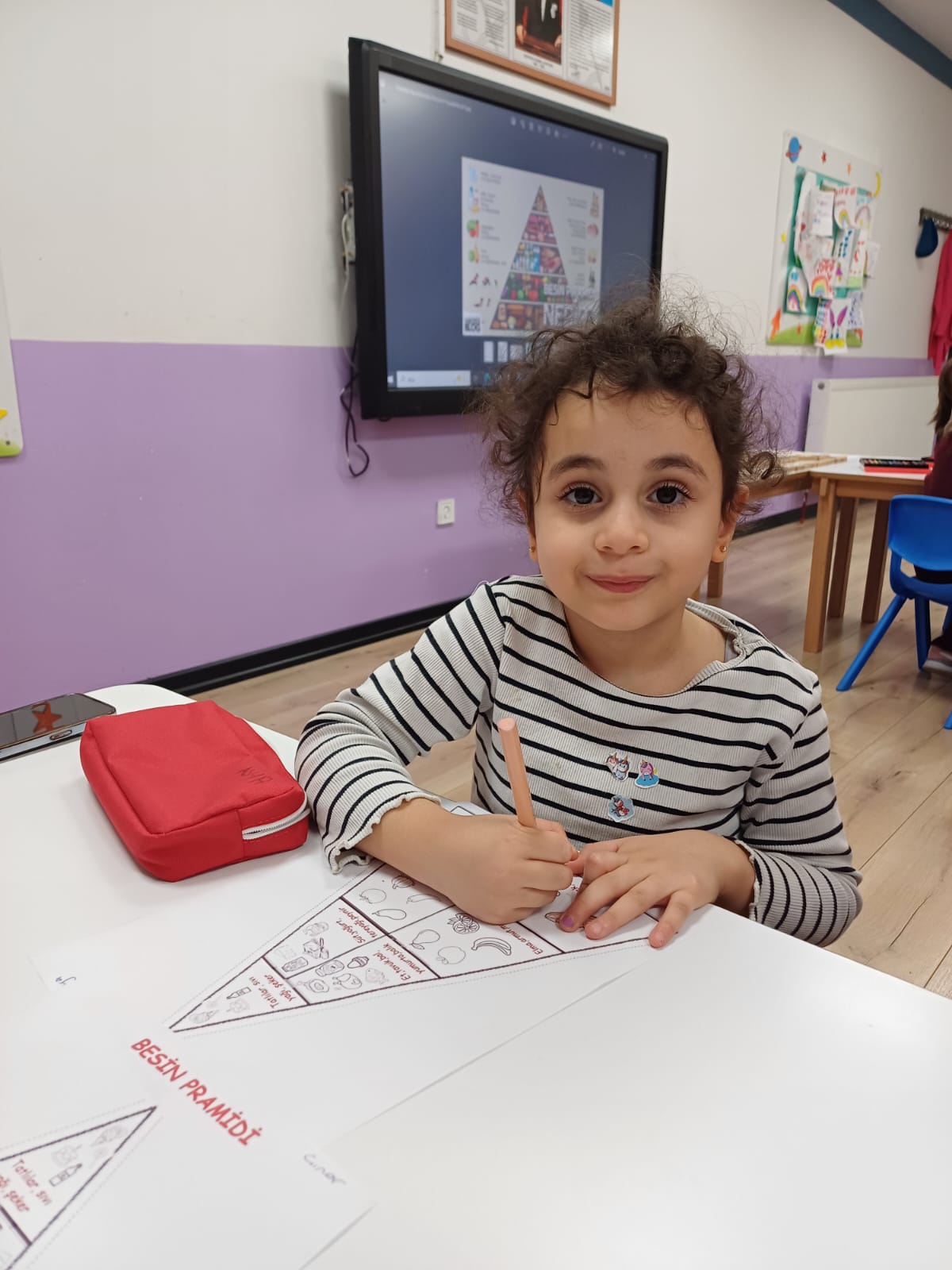 Anaokulu Besin Piramidi Çalışması