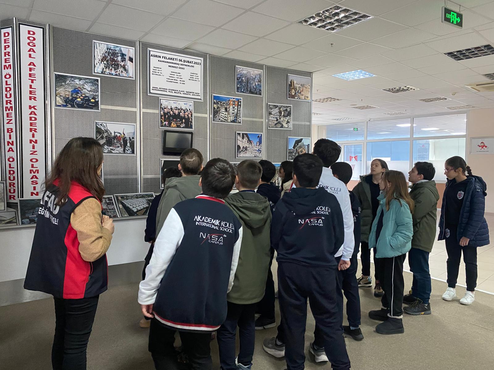 4. ve 5. Sınıf Öğrencileri AFAD Eğitim Merkezinde