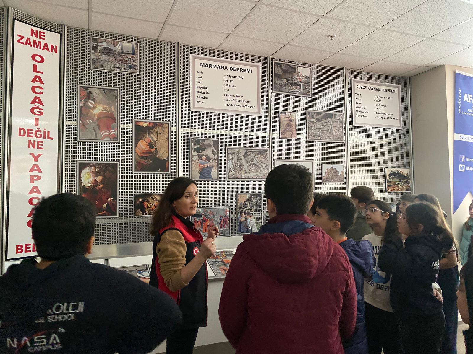 4. ve 5. Sınıf Öğrencileri AFAD Eğitim Merkezinde