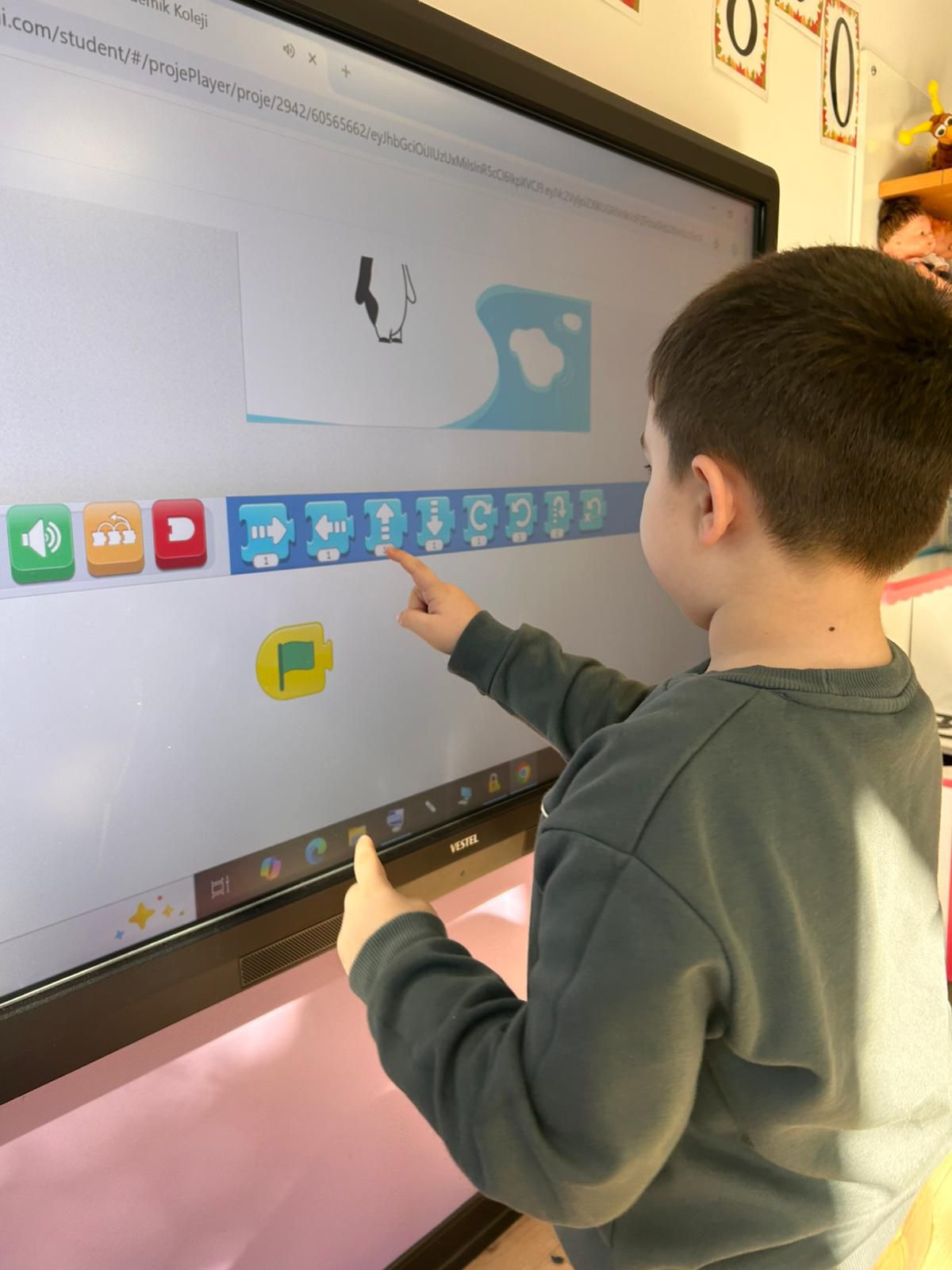 Anaokulu Öğrencilerimiz Scratch Jr ile Kodlamaya Başladı