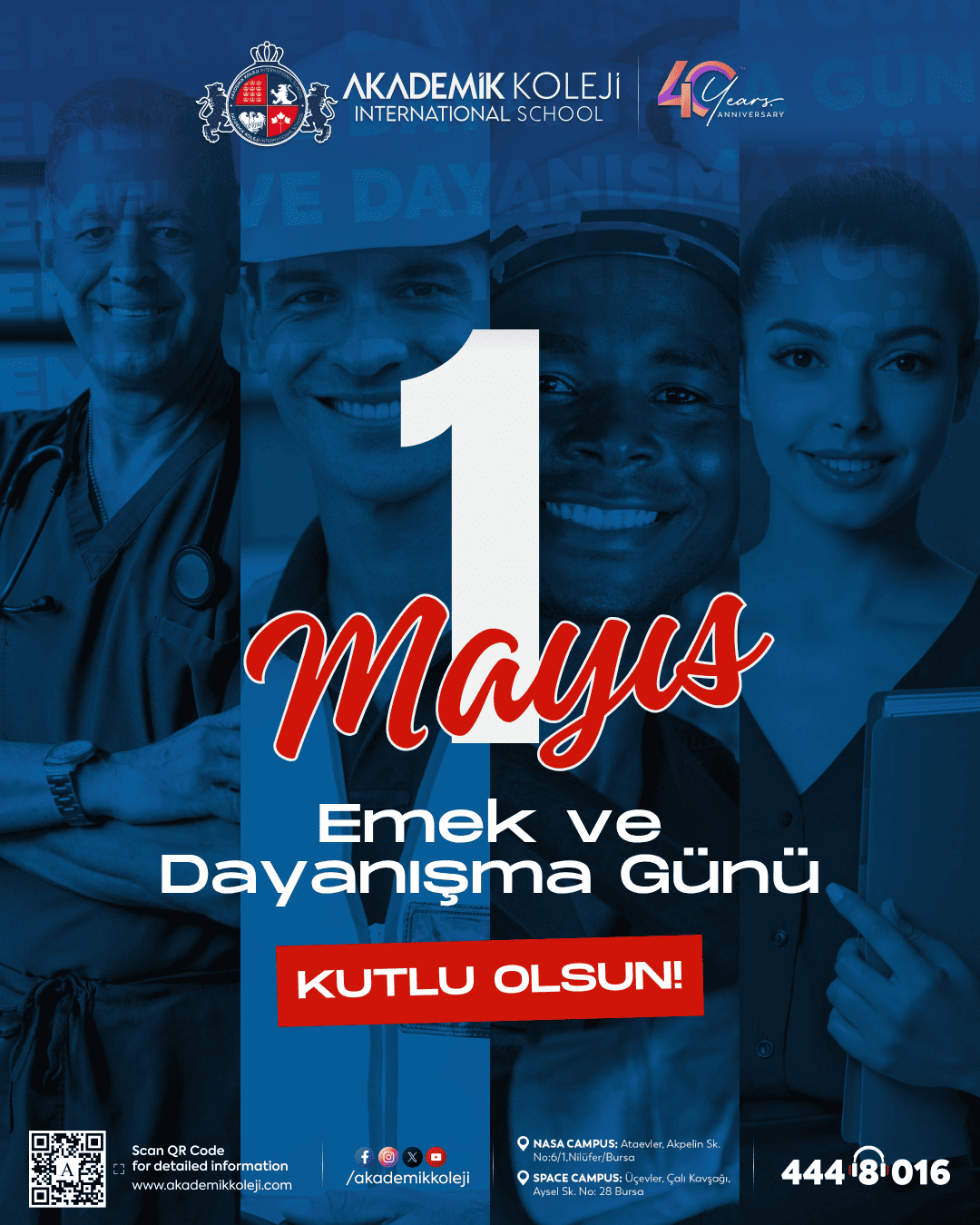 Akademik Koleji 2026 Yılı 1 Mayıs Emek ve Dayanışma Günü