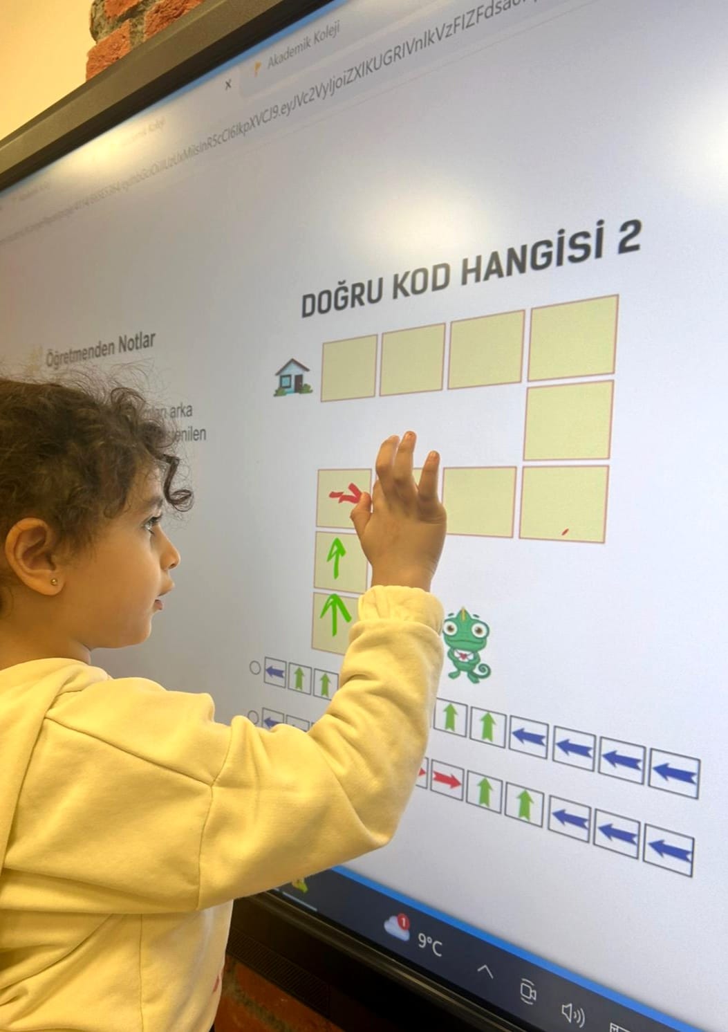 Anasınıfında Renklerle Kodlama: Oyunlaştırılmış Öğrenme