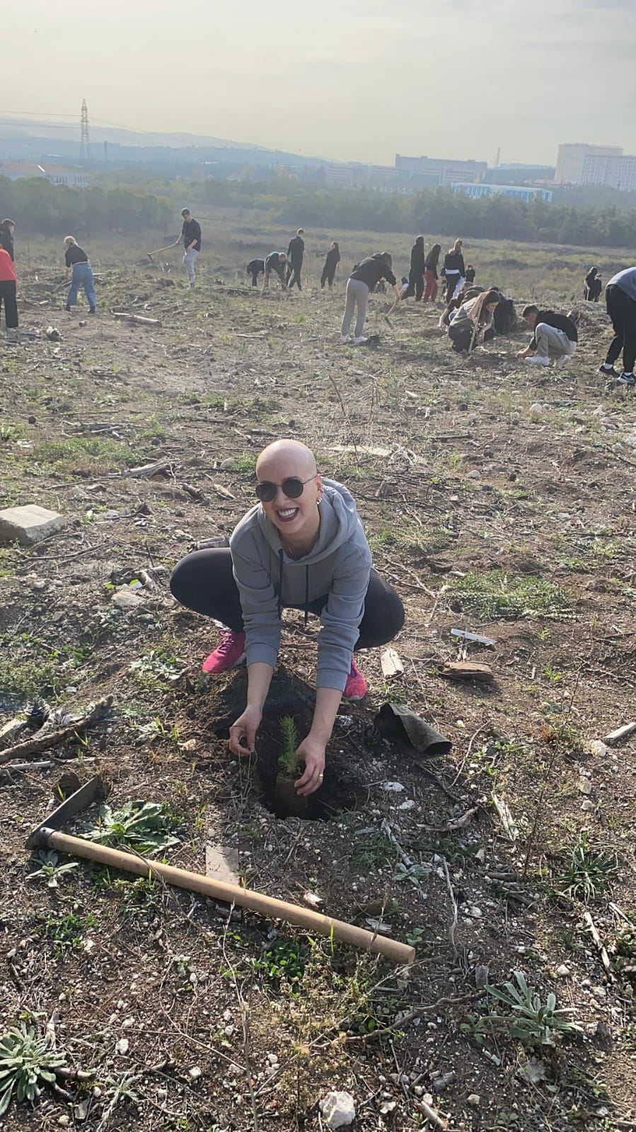 Uludağ Üniversitesi'nde Yeşil Vatan Seferberliği Fidan Dikme Etkinliği